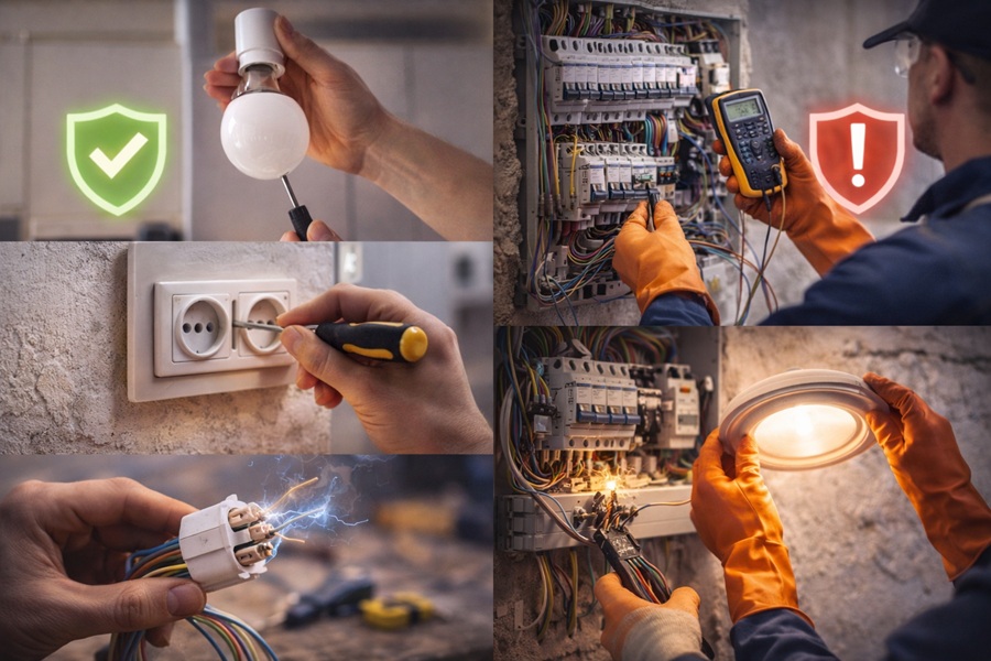 Vad får man göra med elen själv?